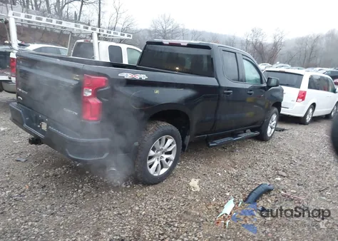 2019 Chevrolet Silverado 1500 Custom from USA, damaged, VIN 1GCRYBEHXKZ270698